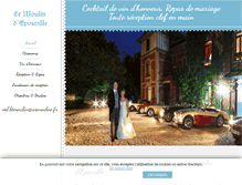 Tablet Screenshot of lemoulin-depouville.com